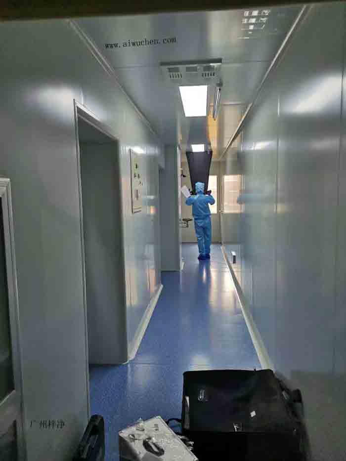 醫用口罩廠凈化工程裝修實拍圖