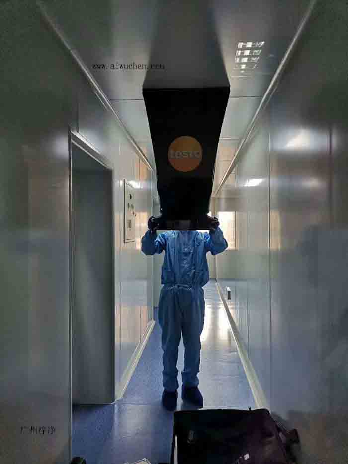 醫用口罩廠凈化工程裝修實拍圖